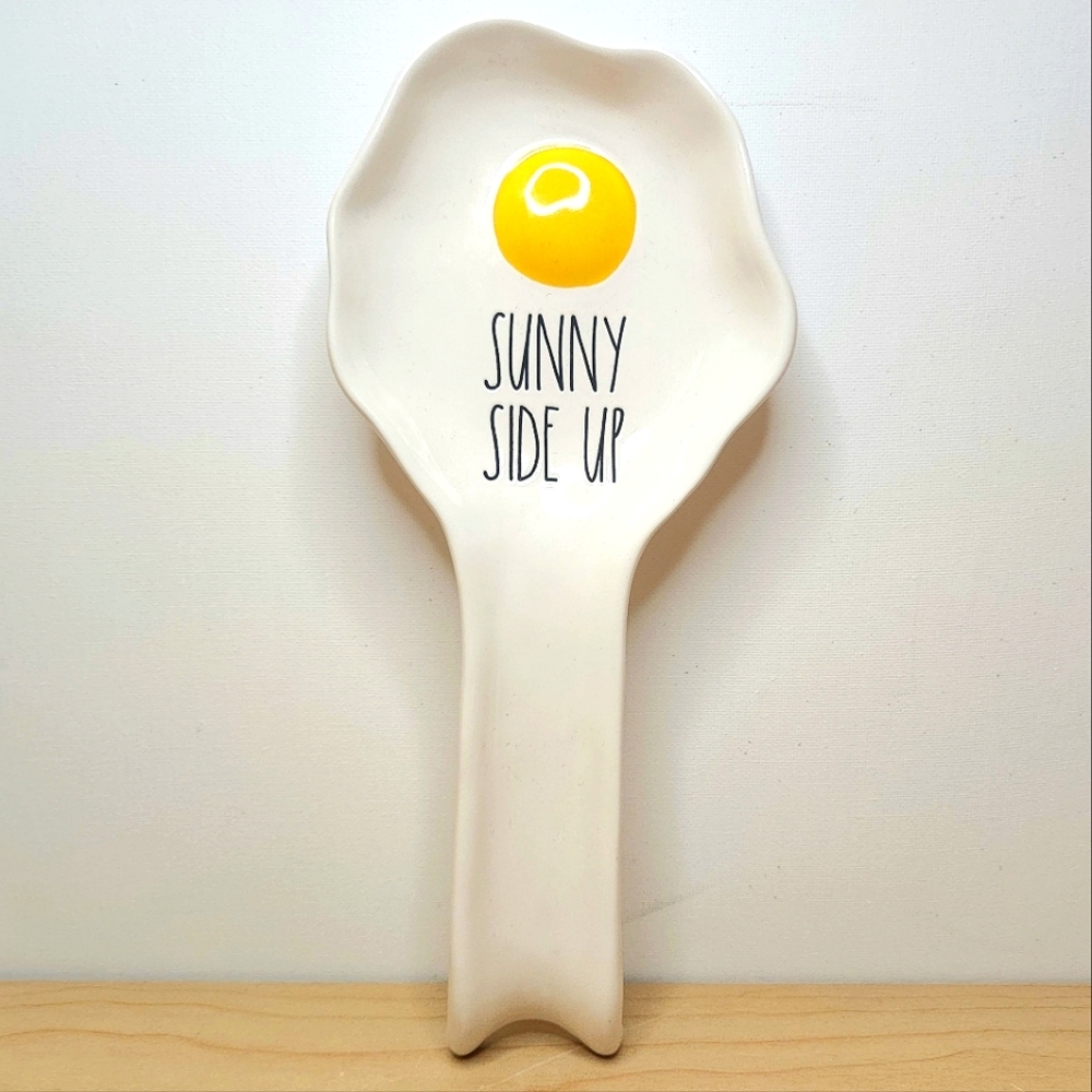 🆕️ Rae Dunn Sunny Side Up Spoon Holder / Spoon Rest